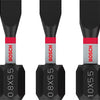 Bosch accessoires pro sl impact bits | sl4.5 | sl5.5 (x2) | sl5.5 | sl6.5 | 25 mm | 5 stuks - 2608521u60