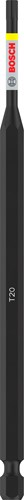 Bosch accessoires pro torx slagschroefbit | t20 | 150 mm - 2608522538 - afbeelding 2