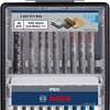 Bosch accessoires pro wood and metal set | 100 mm | 10 stuks - 2607011943