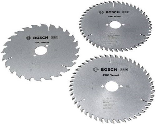 Bosch accessoires pro wood cirkelzaagbladen | 190 mm | 3 stuks - 2608644731