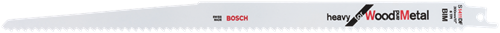 Bosch accessoires reciprozaagblad s 1411 df heavy for wood and metal 25st - 2608657562