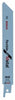 Bosch accessoires reciprozaagblad s 922 bf flexible for metal 100st - 2608656027