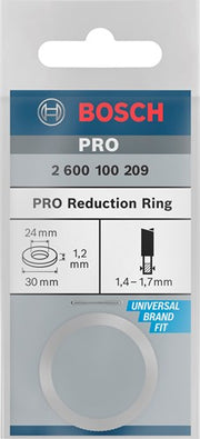 Bosch accessoires reduceerring voor cirkelzaagbladen 30 x 24 x 1,2 mm 1st - 2600100209 - afbeelding 2