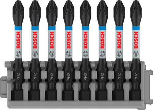 Bosch accessoires schroefbit impact control ph2, 50 mm 8x - 2608522330