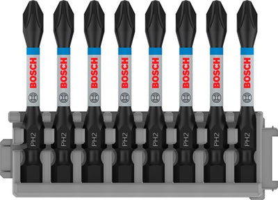 Bosch accessoires schroefbit impact control ph2, 50 mm 8x - 2608522330