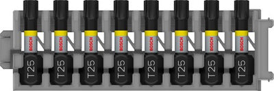 Bosch accessoires impact insert bit 25mm, 8xt25