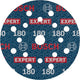 Bosch accessoires schuurschijf o780 | 125 mm | g180 - 2608902420