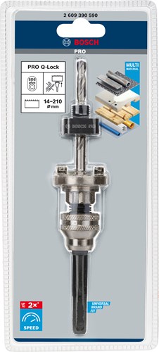 Bosch accessoires sds-plus adapter 14210 mm 1st