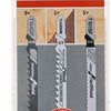 Bosch accessoires set decoupeerzagen voor hout | 15 stuks - 2607011436