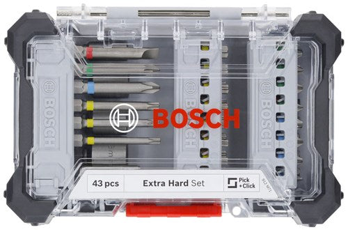 Bosch accessoires sets prof - extra hard set 43-delig - 2607017727