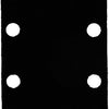 Bosch accessoires tussenpad, 80x133mm, 2x - 2608000813