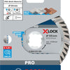 Bosch accessoires x-lock diamantschijf standard for universal 125 x 22,23 x 2,0 x 10 mm - 1 stuk(s) - 2608615166