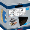 Bosch accessoires x-lock komstaalborstel gegolfde draad, vermessingd 75mm 0.3mm - 1 stuk(s) - 2608620730