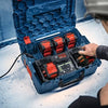 Bosch blauw 18v 8,0ah accu starterset exba18v-80 2-320 | 2x 8.0ah exba18v-80 accu + lader exal18v2-320 - 1600a0373x