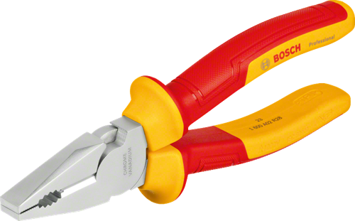 Bosch blauw combinatietang 180 mm vde - 1600a02ne1