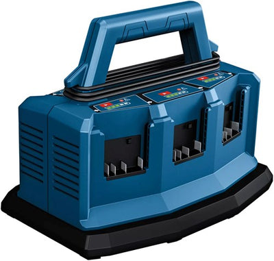 Bosch blauw gal 18v6-80 oplader | voor 6 accu's | 8a | 1600a01u9l