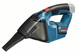 Bosch blauw gas 12v professional accu stofzuiger | zonder accu's en lader in l-boxx - 06019e3001 - afbeelding 2