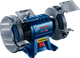 Bosch tafelslijpmachine gbg 60-20 1 x slijpschijf korrel 24, 1 x slijpschijf korrel 60