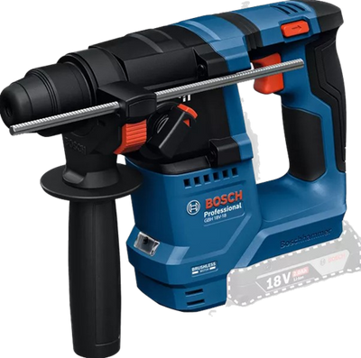 Bosch blauw gbh 18v-18 accu-boorhamer | zonder accu's en lader - 0611927000
