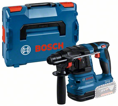 Bosch blauw gbh 18v-22 accu boorhamer | 1,9j | zonder accu's en lader | in l-boxx - 0611924001