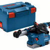 Bosch blauw gbh 18v-22 accu boorhamer + stofafzuiging gde 18v-12 | zonder accu's en lader | in l-boxx - 0611924004