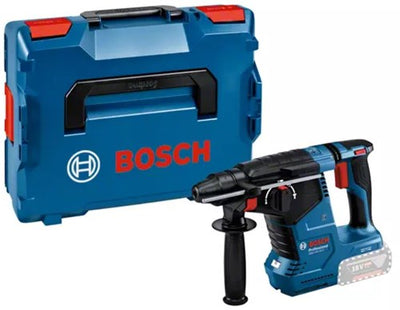 Bosch blauw gbh 18v-24c professional accu boorhamer | sds-plus | zonder accu en lader | in l-boxx - 0611923001