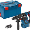 Bosch blauw gbh 18v-26 f | accu boorhamer 18v sds-plus in l-boxx met wisselboorhouder en handgreep | zonder accu's en lader - 061191000j