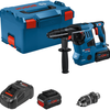 Bosch blauw gbh 18v-28 cf | accu boorhamer 18v sds-plus 3.3j in l-boxx 238 (2x 8.0ah procore accu + lader) - 0611921002