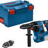Bosch blauw gbh 18v-28 cf | accu boorhamer | met sds plus snelwisselboorhouder | in l-boxx 238 | zonder accu's en lader - 0611921001