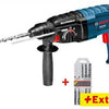 Bosch blauw gbh 2-24 df boorhamer | 790w 2.7j | + 5-delige hamerborenset - 06112a0402
