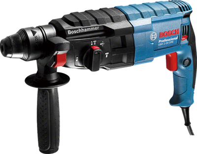 Bosch blauw bosch professional gbh 240 - boorhamer - inclusief handgreep en diepteaanslag