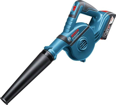Bosch blauw bosch professional gbl bladblazer - 18v-120 zonder accu en lader - 4 opzetstukken