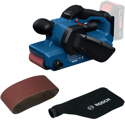 Bosch blauw gbs 18v-75 accubandschuurmachine | zonder accu's en lader - 06012c2000