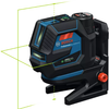 Bosch blauw gcl 12v-50-22 cg professional lijnlaser | in l-boxx 136 met 1 x accu gba 12v 2.0ah - 0601066s02