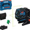 Bosch blauw gcl 12v-50-22 cg professional lijnlaser | in l-boxx 136 met 1 x accu gba 12v 2.0ah - 0601066s02