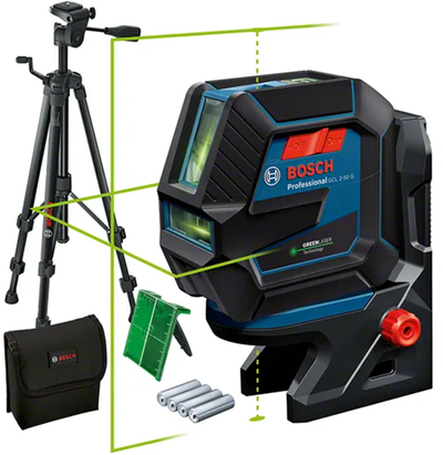 Bosch blauw bosch professional gcl 2-50 g professional combilaser | incl. bouwstatief
