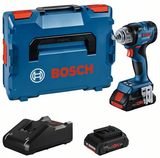 Bosch blauw gds 18v-330 hc accu slagmoeraanzetter | 330 nm | 2 x 4,0 ah accu + oplader | in l-boxx - 06019l5002 - afbeelding 1