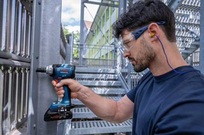 Bosch blauw bosch gds 18v-330 hc accuschroefboormachine - gds 18v-330 hc - 2 akku 5,0 ah - oplader gal 18v-40