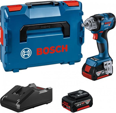 Bosch blauw bosch gds 18v-330 hc accuschroefboormachine - gds 18v-330 hc - 2 akku 5,0 ah - oplader gal 18v-40