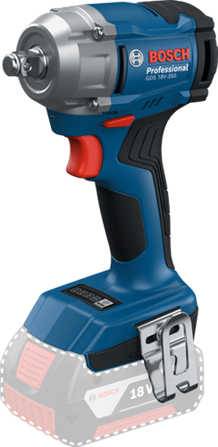 Bosch blauw bosch gds 18v-350 professional accu-schroefhamer 18 v 350 nm 1 2 borstelloos solo (06019m5020) - zonder accu, zonder oplader