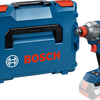Bosch blauw gdx 18v-285 accu slagschroevendraaier slagmoeraanzetter | exclusief accu's en lader in l-boxx - 06019n2100