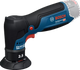 Bosch blauw gex 12v-77 excenterschuurmachine | zonder accu's en lader - 06019l2100