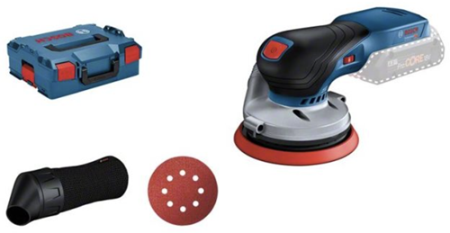 Bosch blauw gex 18v-125 professional | accu-excenterschuurmachine | 18v | body | zonder accu's laders | in l-boxx - 0601372200