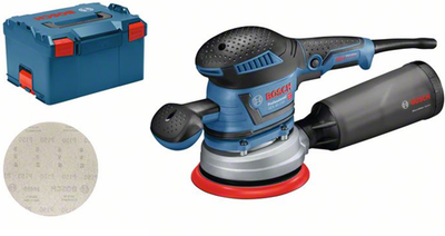 Bosch blauw gex 40-150 excenterschuurmachine | 150mm 400w | in l-boxx - 060137b201