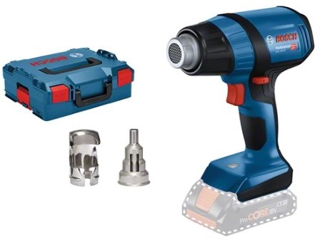 Bosch blauw ghg 18v-50 professional accu-heteluchtpistool | 18 v | 300 - 500 °c | l-boxx | zonder accu's en lader - 06012a6501