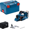 Bosch blauw gho 18v-26 professional | accu schaafmachine | excl. accu en lader | in l-boxx 238 - 06015b5000