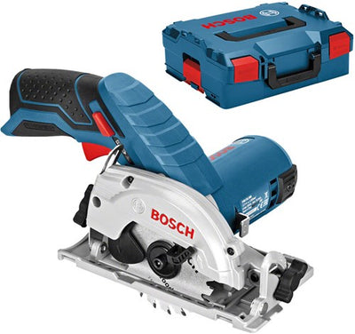 Bosch blauw gks 12v-26 accu cirkelzaag in l-boxx | zonder accu's en lader - 06016a1002