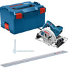 Bosch blauw gks 55+ gce + fsn 1400 professional cirkelzaag | set | 1350 w | 1 x geleiderail | 165 mm zaagblad - 0615990m91