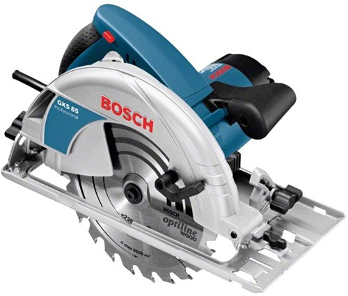 Bosch blauw gks 85 handcirkelzaag | 2200 w | 235 mm | 5.000 min-1 - 060157a000