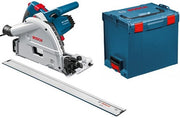 Bosch blauw gkt 55 gce invalzaag | + 1.6m geleiderail | in l-boxx - 0601675002 - afbeelding 2